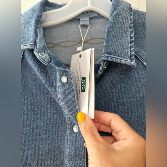 Horse back riding / equestrian/ buttondown / rodeo / denim / horses/ horse back - Picture 2 of 6